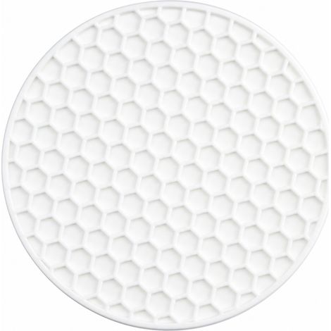 dessous-de-plat isolant blanc renforcé en silicone modele 1
