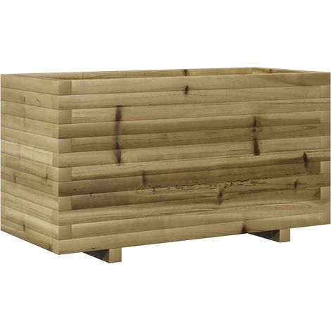 Maison Exclusive - Fioriera da Giardino 90x40x49,5 cm in Legno di Pino Impregnato (1/5)