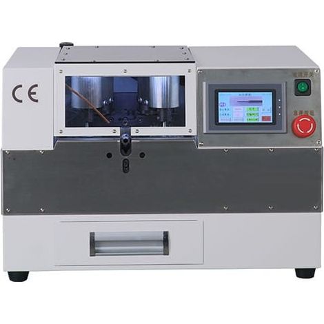 Macchina automatica per la spazzolatura e il taglio della schermatura del cavo (3 - 9 mm) (1/5)