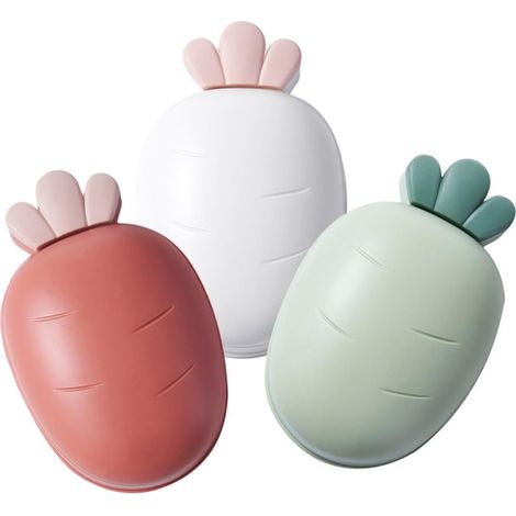Double Layer PP Soap Container Draining Design for Bathroom