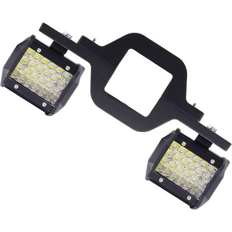 Barres lumineuses LED étanches de 18 W pour hayon arrière avec support d'attelage, pour camionnette ou remorque de bateau. (1/5)