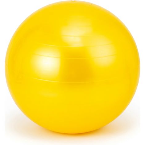 Ballon de yoga PVC jaune 95 cm modèle 49 1.2kg