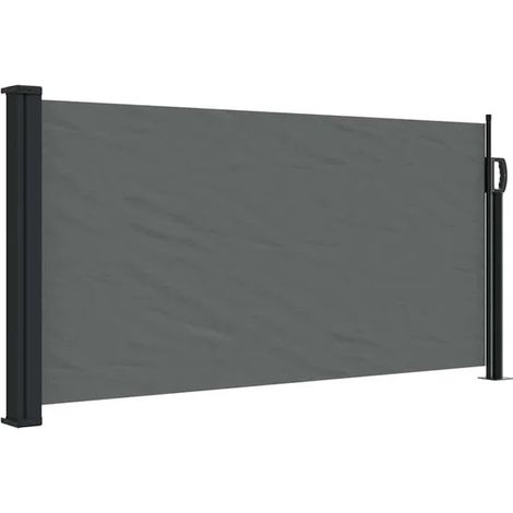 Rideau latéral rétractable, gris anthracite, 100 x 300 cm (1/5)