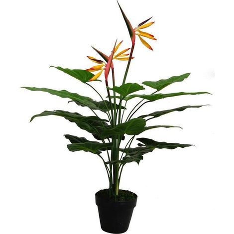 70cm Artificial Bird of Paradise Plant (Strelitzia) - Large