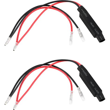 10W Moto LED Clignotant Indicateur Lumière Résistance De Charge Correction Erreur Flash Contrleur (1/5)