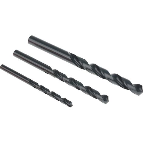 Coffret de forets RS PRO HSS 1mm à 10mm, 19 pièces ( Prix pour 1 Jeu )