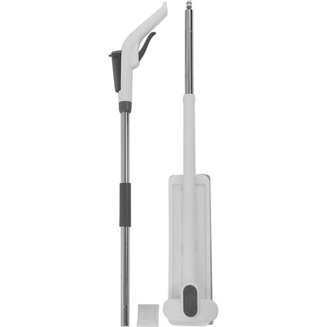 Balai serpillère 2 en 1 sans lavage des mains, vadrouille plate humide-sèche pour sol, outil de nettoyage ménager, panneau 36 cm (1/5)