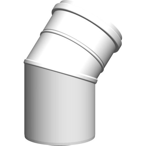 Atec Bogen PolyClassic 45°, concentrique, DN 80/125 (1/2)