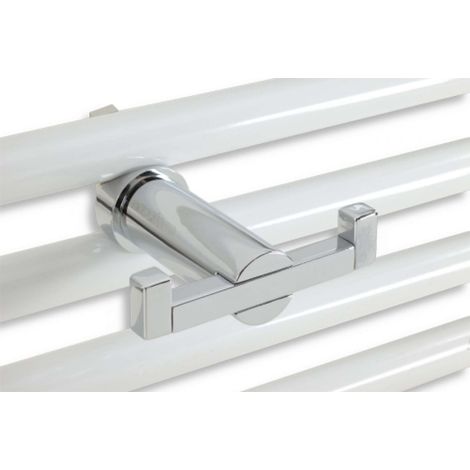 Novaservis Metalia 2 - Gancho doble para toallero eléctrico, cromo 6256/1,0