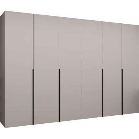 Armario Hartford 539, Cachemira, 202x300x52cm, Puertas de armario: Con bisagras, Número de estantes: 0