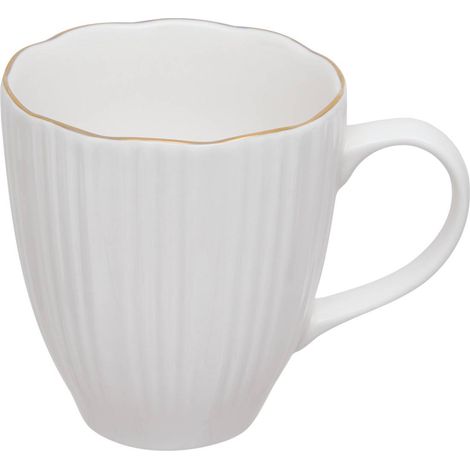 Taza Daphné, 365 ml, blanca - Atmosphera créateur d'intérieur