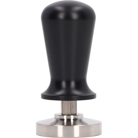 Pilon à Café en Acier Inoxydable 51mm - Tasseur à Pression Constante pour Expresso Maison Noir