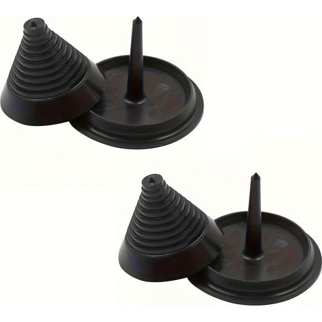 2 pièces, équilibreur de lames de tondeuse rotative/débroussailleuse, test d'équilibrage rapide/affûtage (1/5)