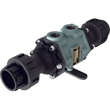 Échangeur de chaleur piscine Bowman 5113-1 Titane - 16 kW – Pour piscine jusqu'à 50 m³ – spécial chaudière 60°C