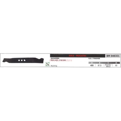 Cuchilla para cortacésped BMR 1446 1746 ssm IKRA 046321 73222