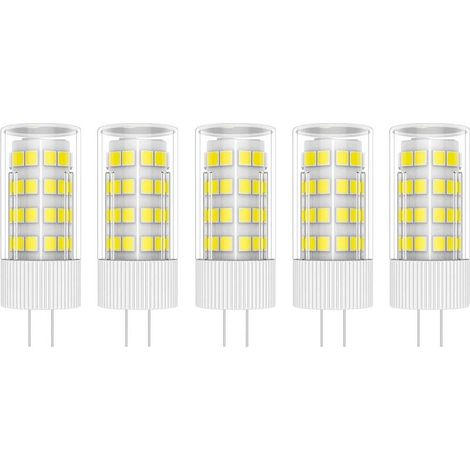 5W G4 LED Bulbs, 51 SMD 2835 LEDs, Warm White 6000K, 400lm, Equivalent to 50W Halogen Lamps, AC 220V [Energy Class A+] (1/4)