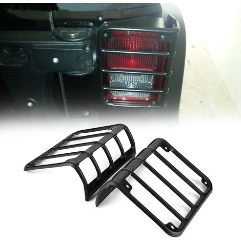 Eosnow 1 Paar hintere Rücklichtlampenabdeckung Schutzfolie für Jeep Wrangler (1/5)