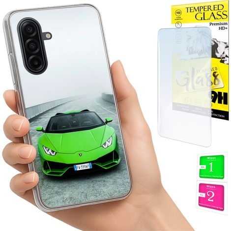Funda para Samsung Galaxy A17 5G con cubierta para foto, cubierta trasera y cristal 9H. (1/5)