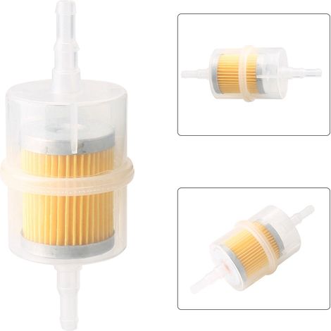 Filtre à carburant essence universel auto 6mm 8mm, pièce de rechange véhicule, remplacement essence, compatible voiture, kit filtration (1/5)