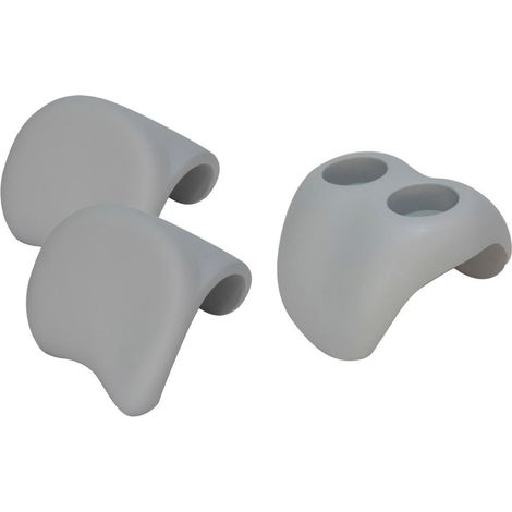 Set 2 Poggiatesta + 1 Portabevande per Piscine Idromassaggio Gonfiabili Ease.Zone