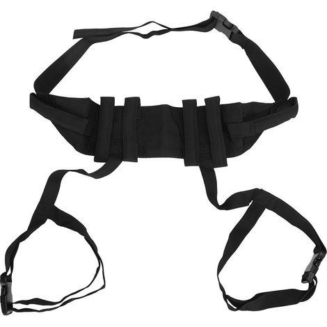 Harnais de transfert à domicile avec poignées, ceinture de sécurité réglable, sangle d’assistance pour personnes âgées (1/5)