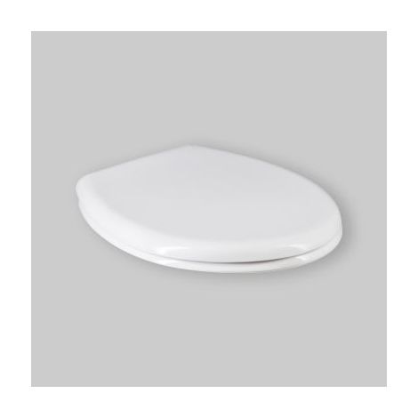 Siège de WC thermodurcissable blanc à fermeture normale Colibri (1/5)