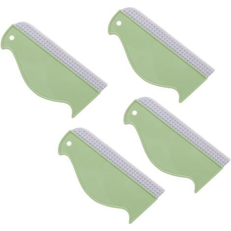 Multi Usage Raclette de Douche,4 Raclette Salle de Bain Raclette créative en Silicone raclette vitre avec Crochet pour Verre,fenêtre de Salle de Bain (1/5)