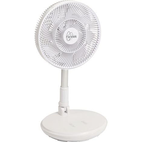 Ventilateur pliable Orikaz Farelek – Silencieux – 25 cm – 8 vitesses - Moteur DC 15W