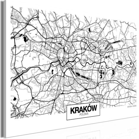 Immagine - Mappa della città: Cracovia (1 parte) (1/3)