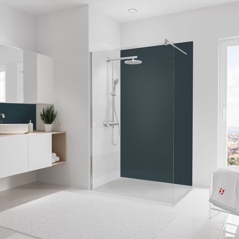 Panneau mural Anthracite, Schulte, 120 x 210 cm