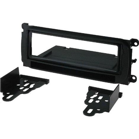 Facade autoradio compatible avec Chrysler 300M Dodge Caravan noir