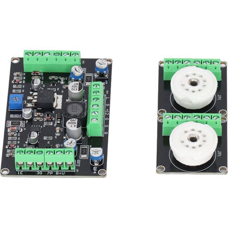 Plaque de commande à tubes électroniques, module double canal indicateur de niveau, kit DIY 12V (1/5)