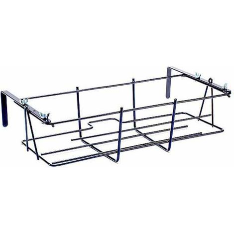Soporte para macetas de balcón ajustable negro de 60 cm Mille