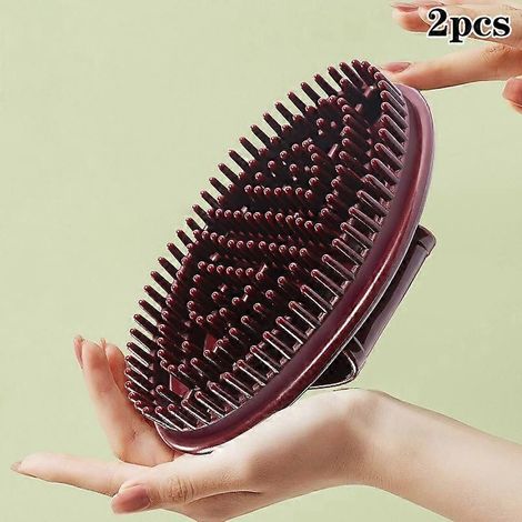 Brosse de massage corporel anti-cellulite, amincissante et relaxante, gommage Gua Sha, massage du dos et du corps.-AquaForge