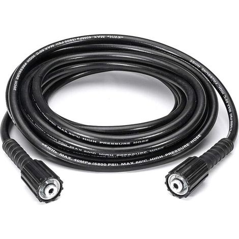 Raccord de tuyau de lavage haute pression 10M M22 pour pistolets à eau haute pression, tuyaux haute pression, accessoires de lavage pour Krcher standard M22-14mm filetage femelle torsadé. (1/5)