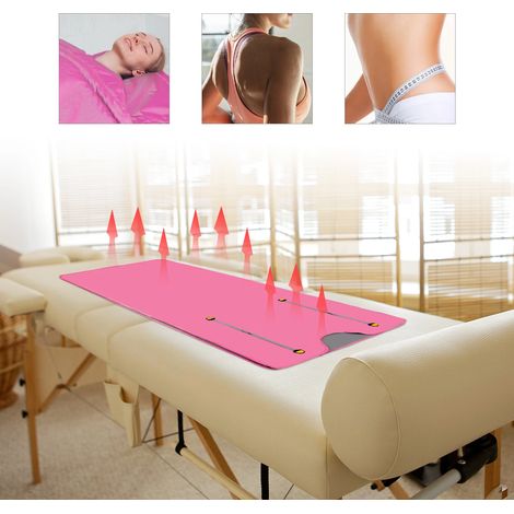 Coperta riscaldante per sauna a infrarossi a lunga distanza, coperta per sauna dimagrante, disintossicante e fitness