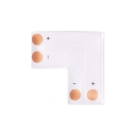 Connecteur ruban LED mono 10 mm angle L IP20 Ecolight