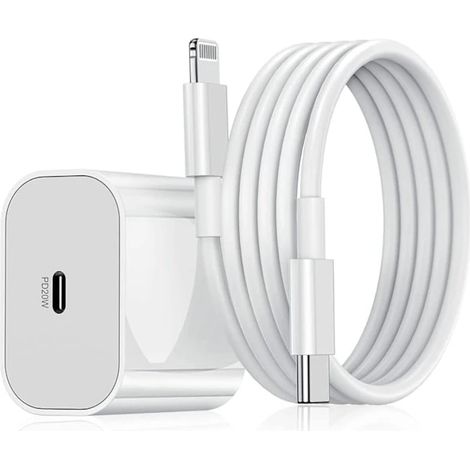 Chargeur rapide Samsung USB-C 20 W + câble de 1 m, emballage individuel, blanc (1/5)