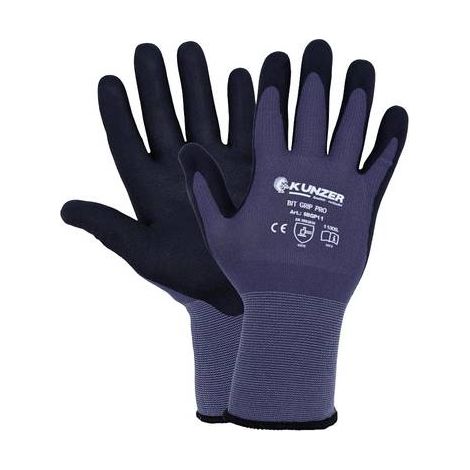 KUNZER 9BGP06 ELASTHANE, NYLON, MOUSSE DE NITRILE GANTS DE TRAVAIL TAILLE: XS, 6 1 PAIRE(S) (1/2)
