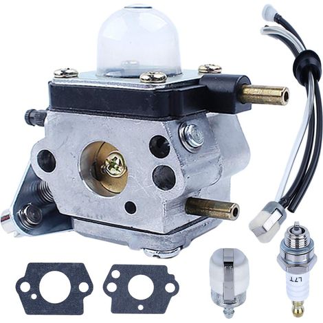 Adefol Kit de carburateur C1U-K54A pour Mantis 7222 7222E 7222M 7225 7230 7234 7240 7920 7924 Motoculteur/Cultivateur 2 temps (1/5)