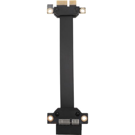 Câble adaptateur PCI Express X1 transfert de données rapide 3.0 vers extension pour cartes réseau son 40 cm/15,7 pouces (1/5)