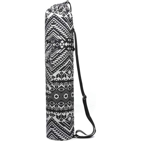 Tophances Yoga Mat Storage Bag with Reflective Storage Pockets and Full Zipper, Multicolor 05, 29.5  6.3 inches (1/5)