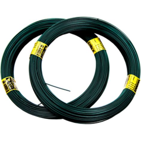 FILO TENSIONE PLASTICATO D 2,7-3,6MM 100 M VERDE- 5,0 rotoli