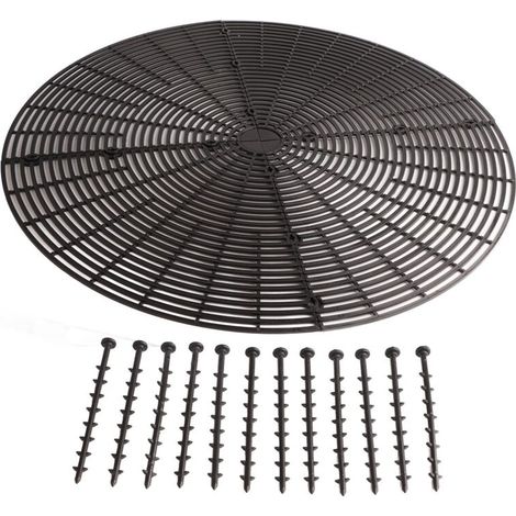 Grille de Protection pour Pots de Fleurs, Couvre-Sol Anti-Érosion, Filet de Jardinage