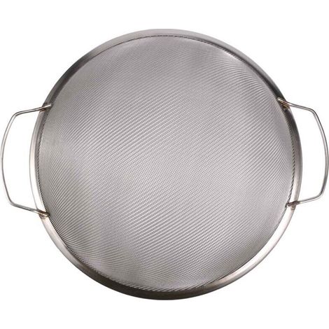 Filtre à Peinture Inoxydable 60 Mesh Entonnoir à Miel avec Couvercle 11,4 Pouces