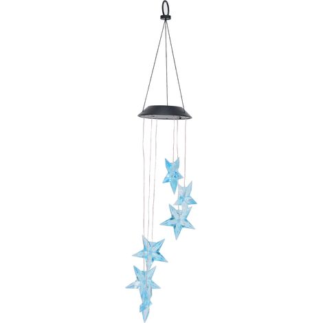 Lanterne Solaire Éolienne LED Étoile Lumineuse Décoration Extérieur Jardin Étanche (1/5)