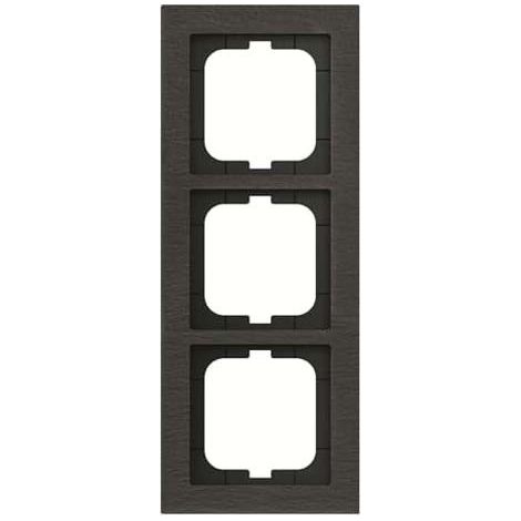 BUSCH-JAEGER 1723-290 ABDECKRAHMEN, 3-FACH, BUSCH-AXCENT PUR, SCHIEFERGRAU 2CKA001754A4807