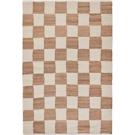 SKLUM Rechteckiger Teppich aus Jute und Wolle Jughead 160 x 230 cm