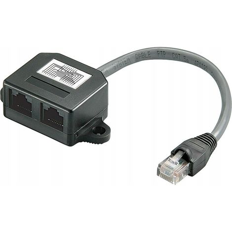 Divisor de cable MicroConnect (adaptador en Y)