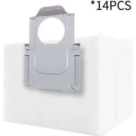 14er-Pack Staubbeutel für Roborock S8 MaxV Ultra/Qrevo Master/Qrevo S/Qrevo Pro/Qrevo Edge/Qrevo Slim/Qrevo MaxV/Qrevo Curv/Qrevo Plus/Q Revo/Saros 10R Staubsauger - Crezuo
